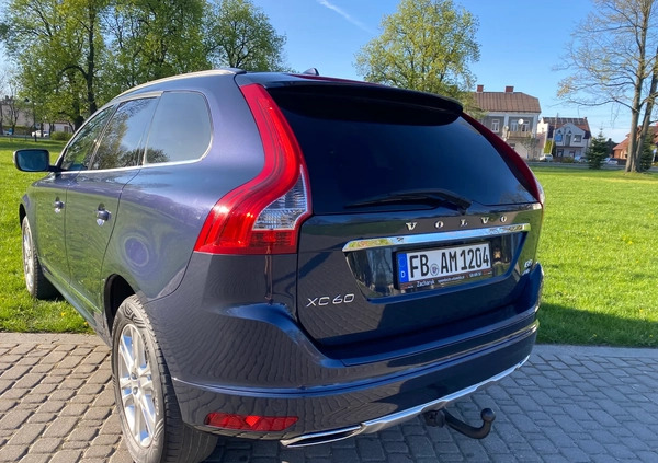 Volvo XC 60 cena 75900 przebieg: 194200, rok produkcji 2014 z Świeradów-Zdrój małe 379